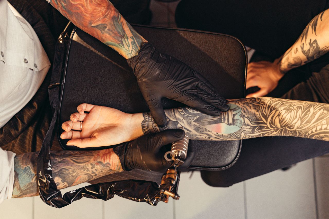Tattoo process video preview